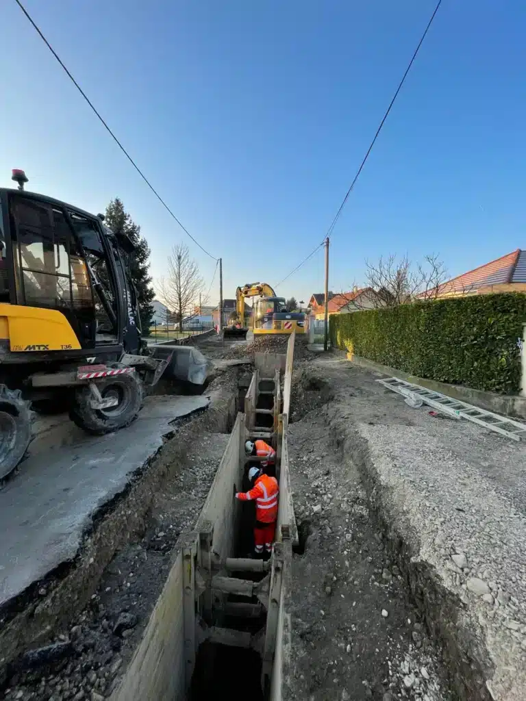 EU Mise En Séparatif Assainissement St Genix Sur Guiers